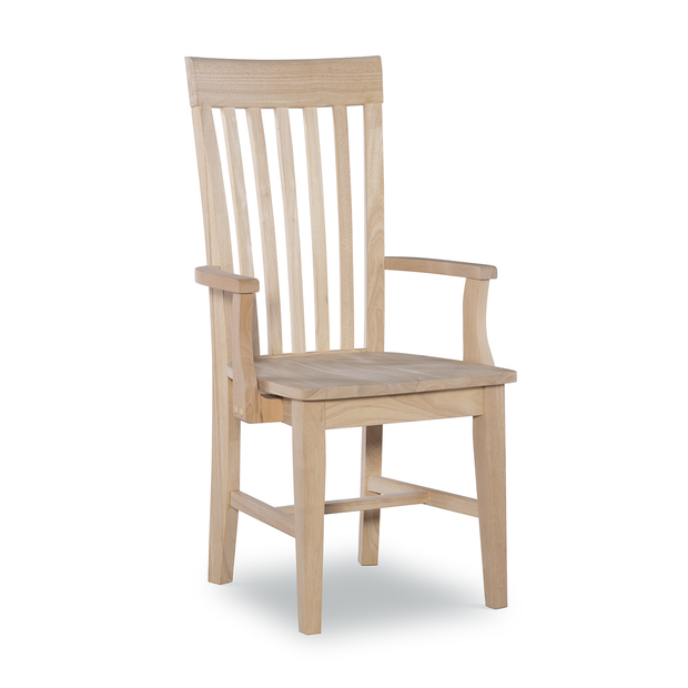 The Tall Mission Chair with Arms