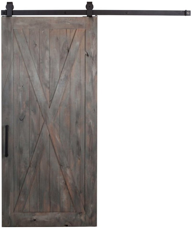 Full X Barn Door - ironbyironwoodworks.com