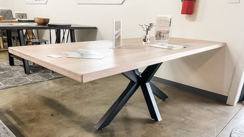 The Modern Asterisk Table - ironbyironwoodworks.com