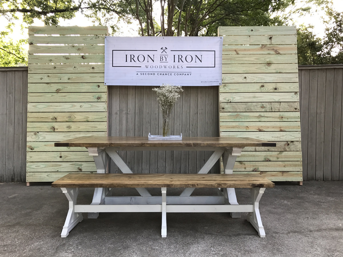The Watson Bench - ironbyironwoodworks.com